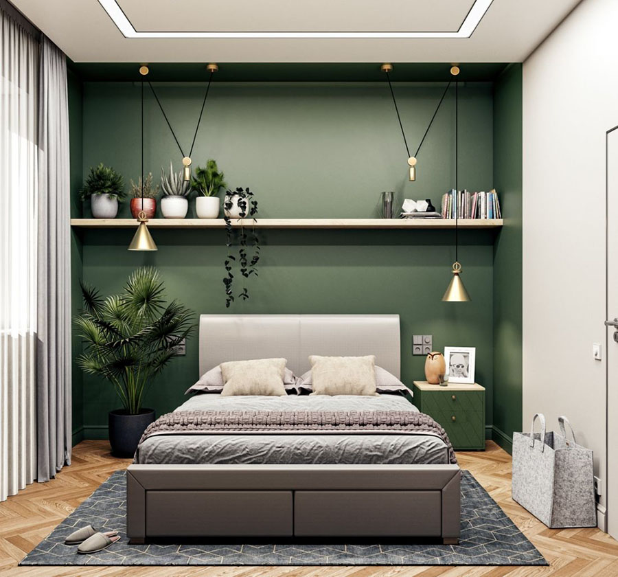 gợi ý 10 cách decor trang trí phòng ngủ nhỏ cho nam đơn giản cực chill 2023