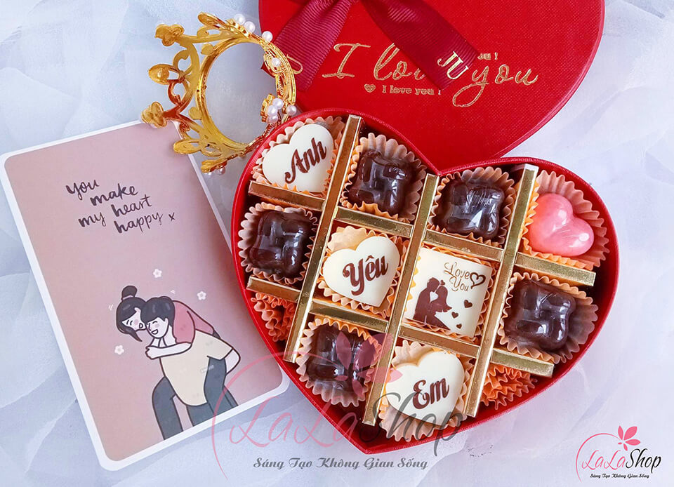Top 16 mẫu socola valentine đẹp độc đáo dành tặng cho nửa yêu thương