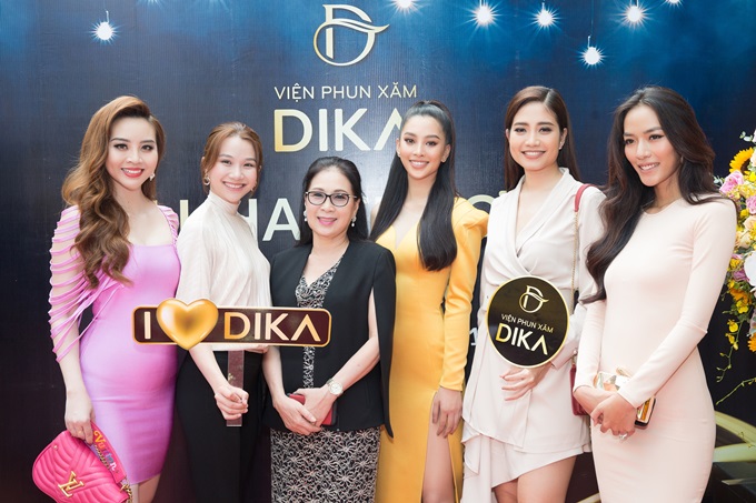 dự án tranh dán tường viện phun xăm dika