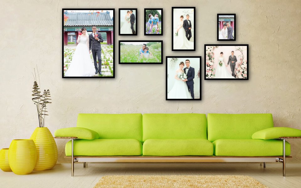 Wand-Fotorahmen-Set – Ein sinnvolles Tet-Geschenk, wenn Sie Familienerinnerungen bewahren