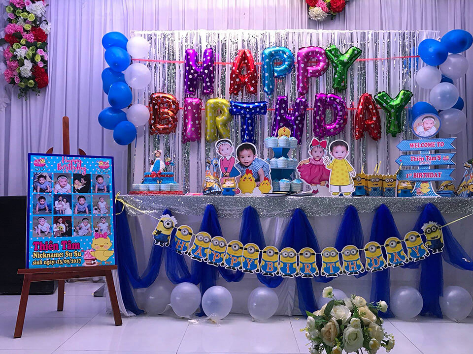 Shop phụ kiện trang trí sinh nhật - happy party