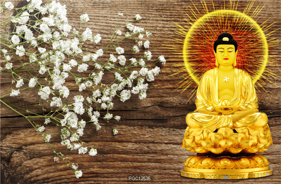 Hình ảnh Phật A Di Đà 3D chất lượng cao không thể bỏ qua