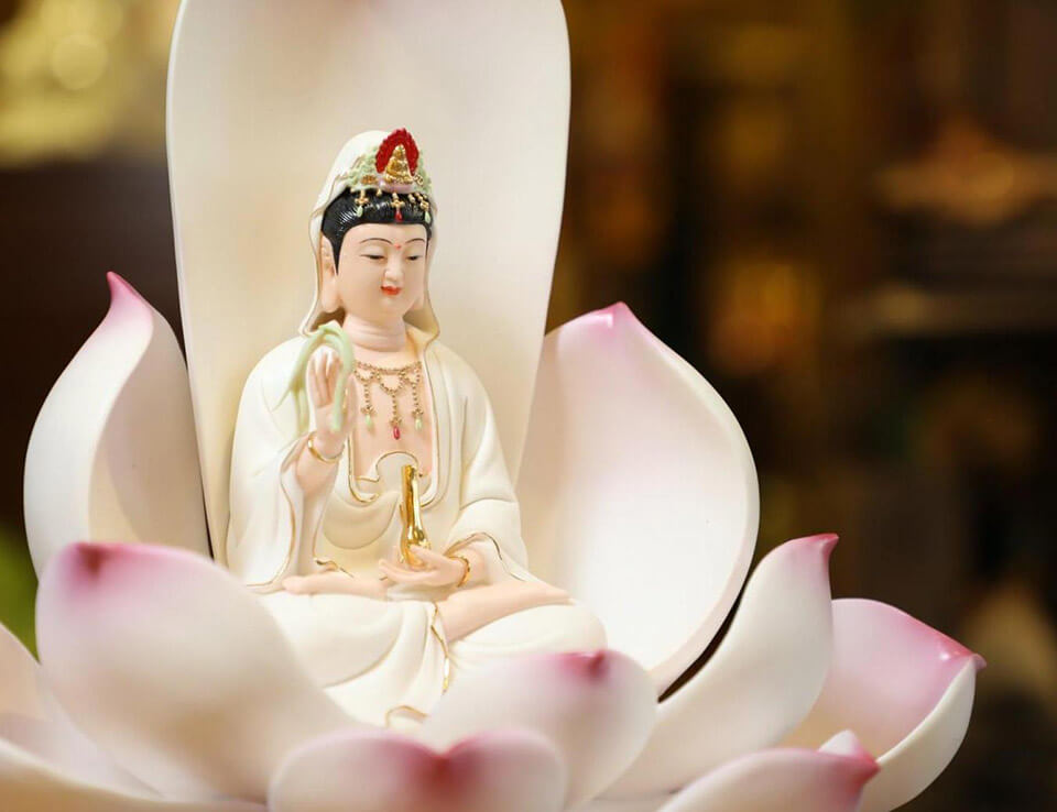 Hình ảnh Phật Quan Thế Âm Bồ Tát 3D chất lượng cao đẹp 2023