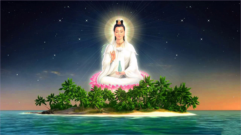 Hình Ảnh Phật Quan Thế Âm Bồ Tát 3D Chất Lượng Cao Đẹp 2023