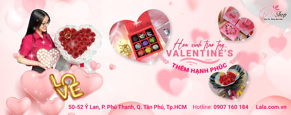 Lala Shop chuyên bán quà tặng Valentine cho người yêu giá rẻ siêu đẹp ở TpHCM