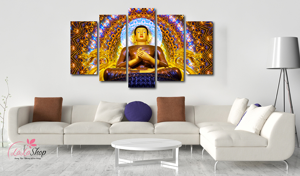 Những bức tranh Phật giáo treo tường chất lượng cao đẹp nhất 2021 tại Lala