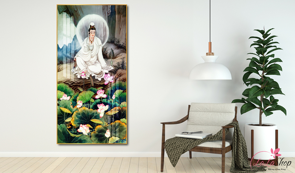 Những bức tranh Phật giáo treo tường chất lượng cao đẹp nhất 2022 tại Lala