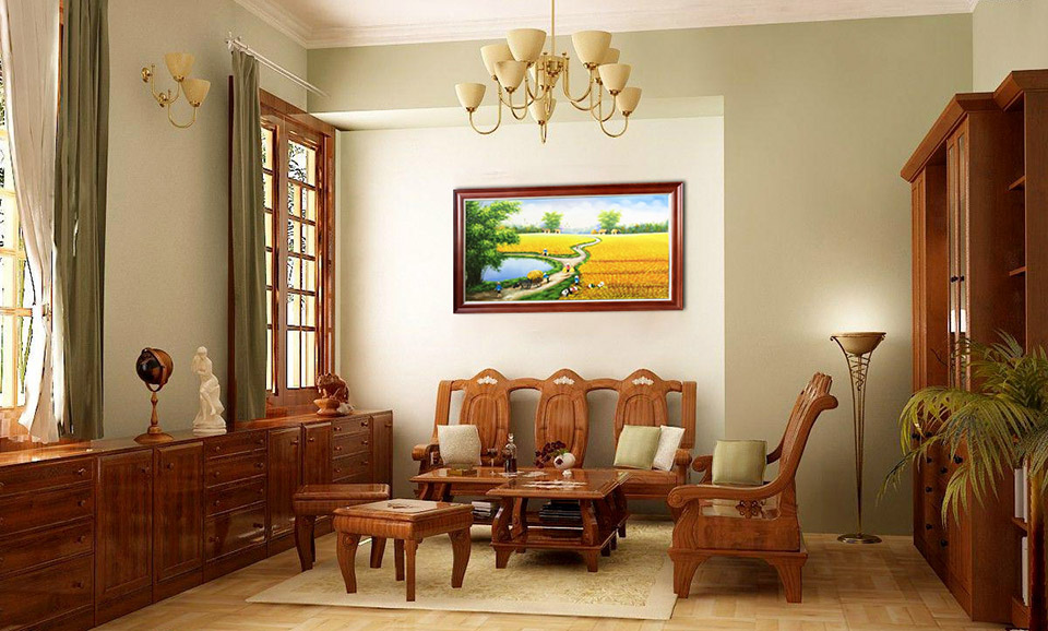 5 cách trang trí nội thất phòng khách nhà cấp 4 cực đơn giản