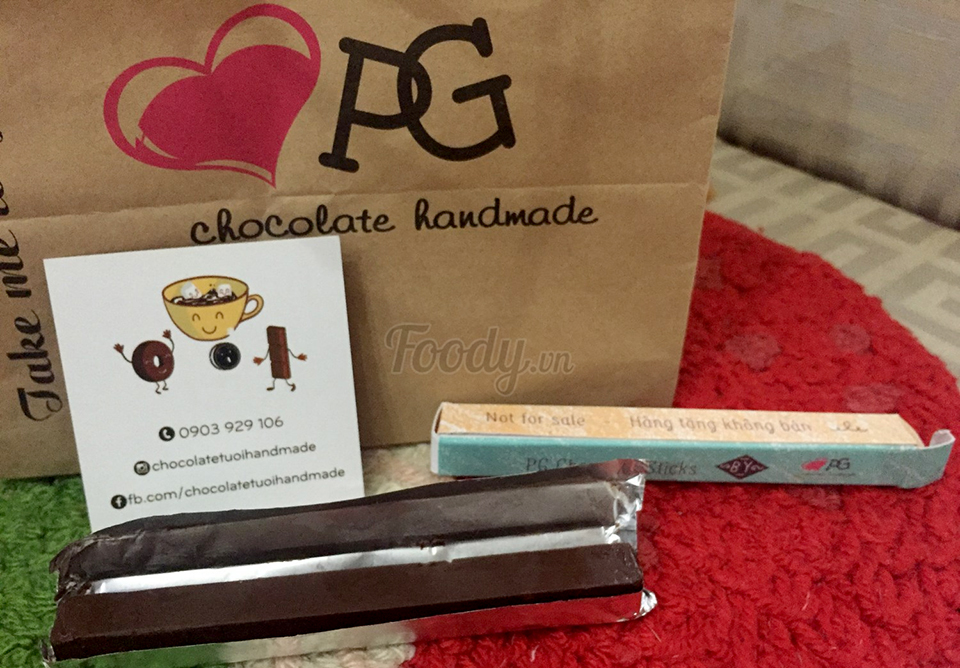 Shop PG Chocolate Handmade mang đến cho bạn món quà socola valentine siêu độc đáo