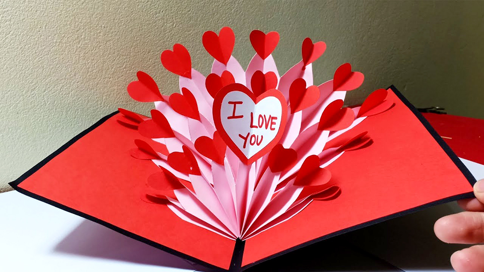 Chia sẻ 88 về mẫu thiệp valentine handmade hay nhất  poppyeduvn