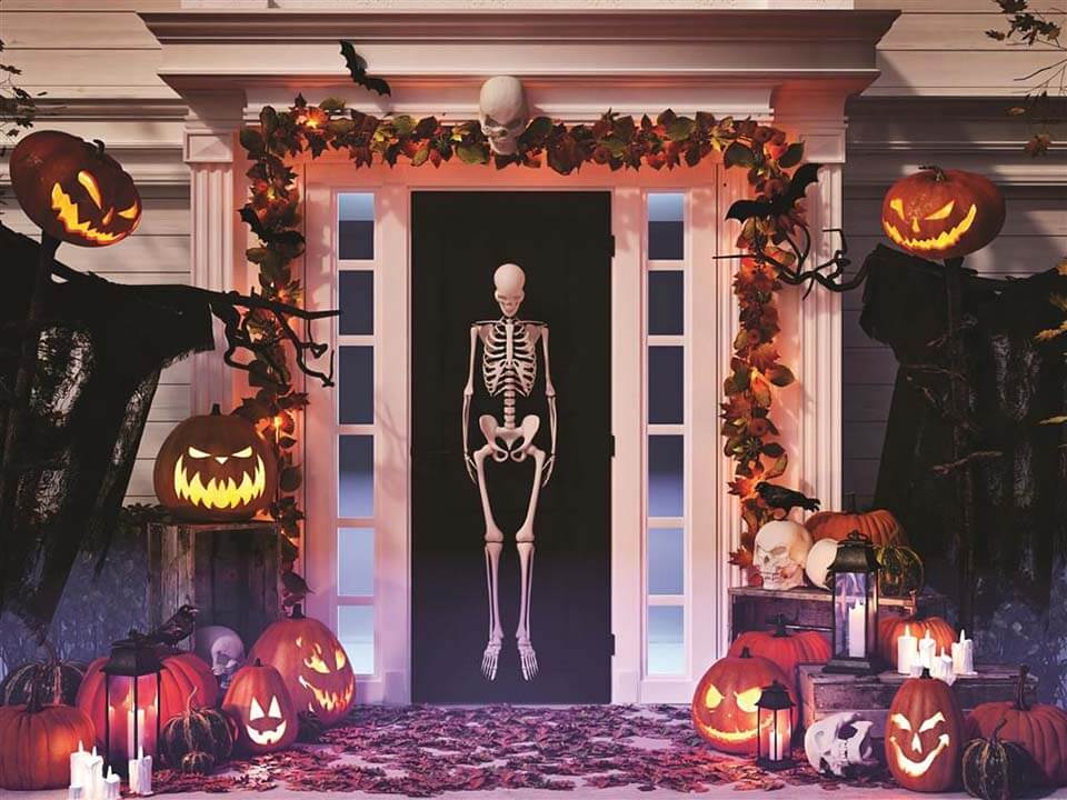 15 cách trang trí halloween rùng rợn vô cùng đơn giản 2021